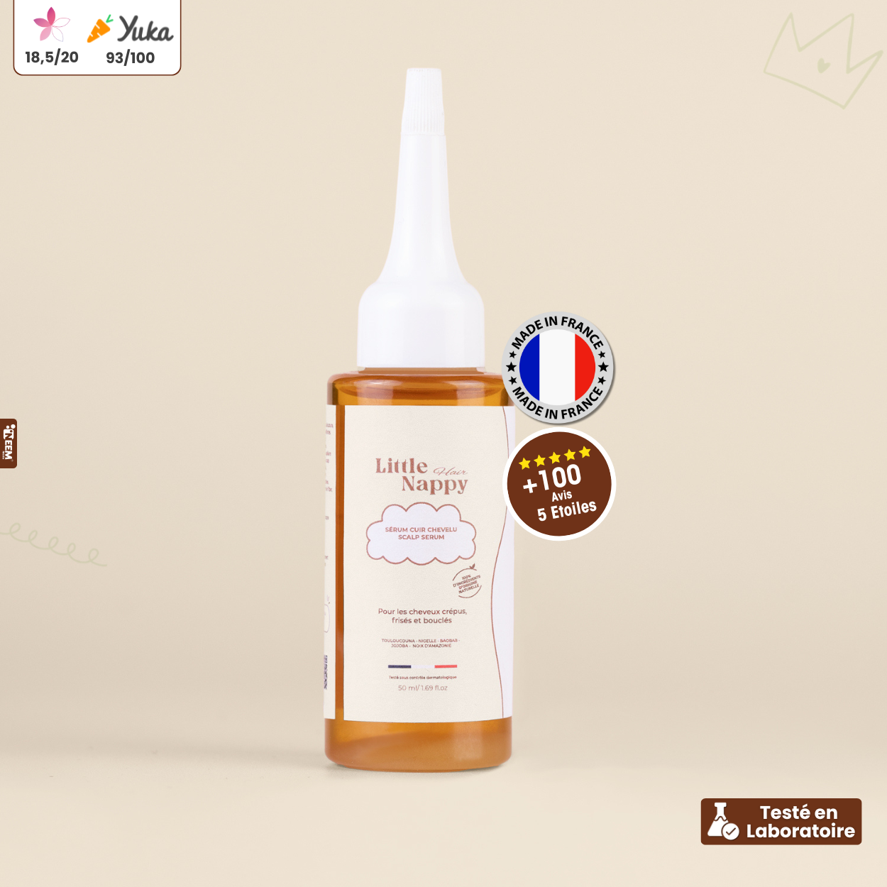 Sérum cuir chevelu - 50ML Littlenappyhair