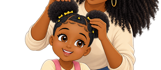 4 coiffures rapides pour l'école sur cheveux afro d'enfant ! Littlenappyhair