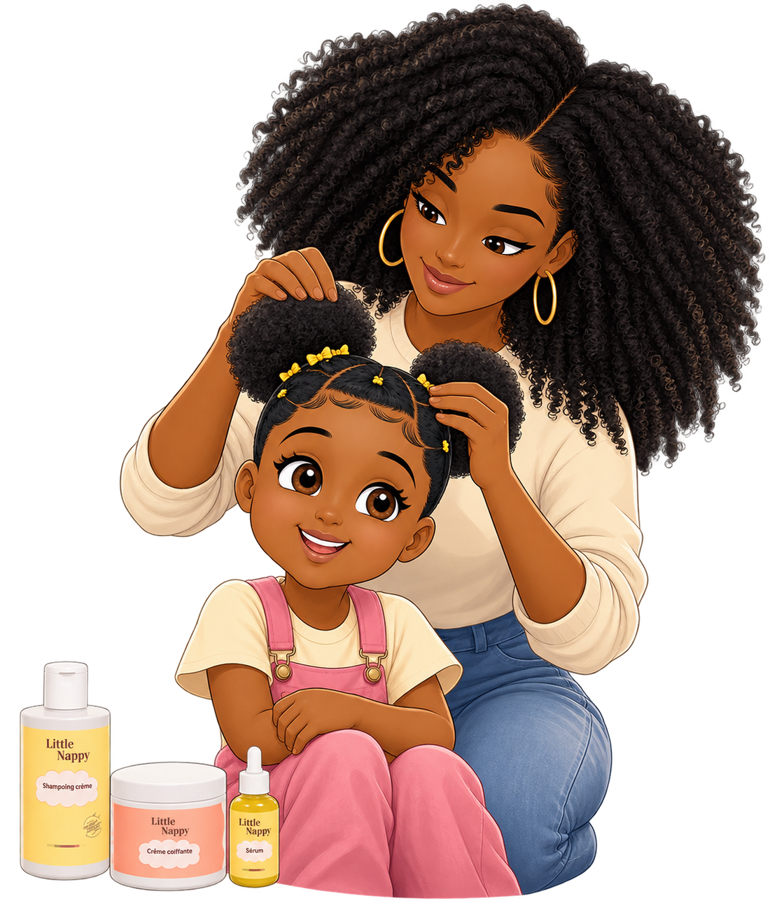 4 coiffures rapides pour l'école sur cheveux afro d'enfant ! Littlenappyhair