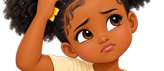 Pellicules et cuir chevelu qui gratte chez l'enfant : solutions naturelles Littlenappyhair