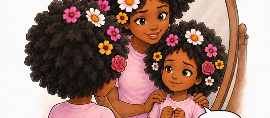 Aider son enfant à aimer ses cheveux afro : le pouvoir des mots Littlenappyhair