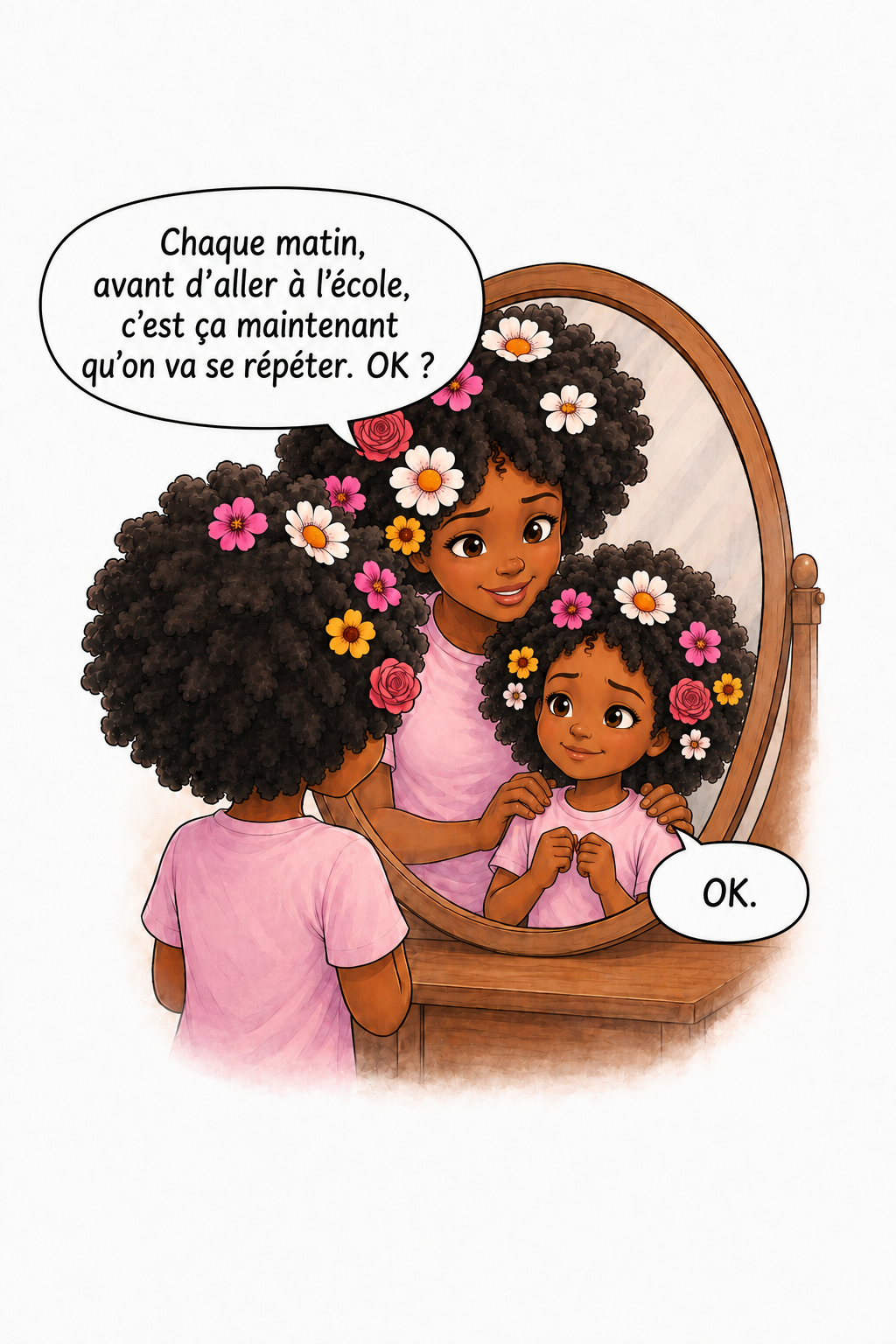 Aider son enfant à aimer ses cheveux afro : le pouvoir des mots Littlenappyhair