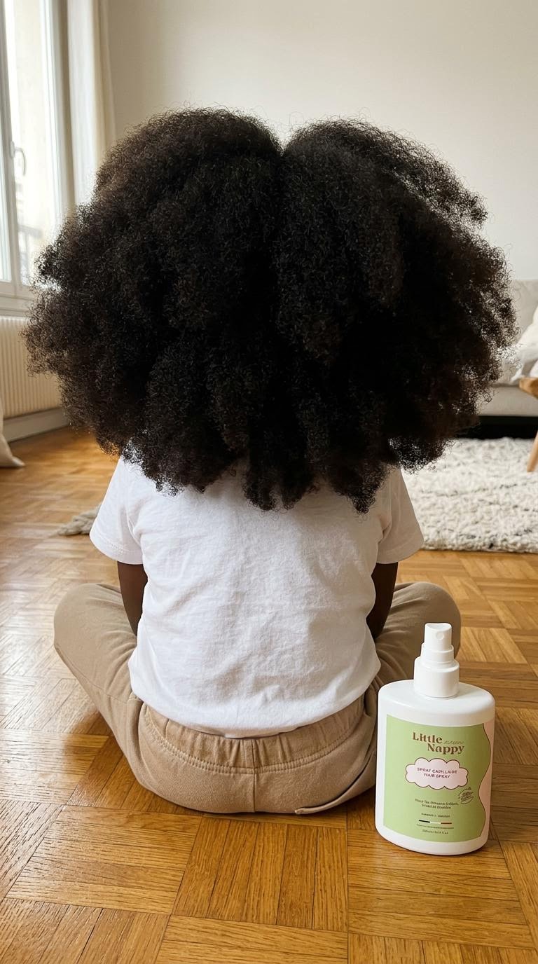 Garder les cheveux afro des enfants hydratés entre deux lavages Littlenappyhair