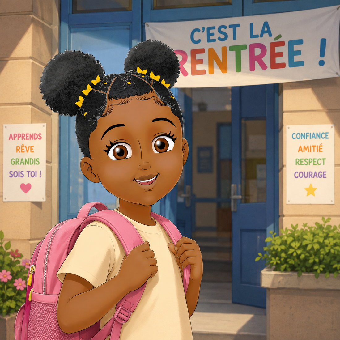 Coiffures de rentrée pour cheveux afro : idées pour crépus, frisés et bouclés Littlenappyhair