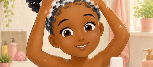 Le wash day des cheveux afro des enfants : la routine lavage pas à pas Littlenappyhair
