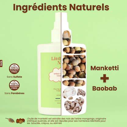 Spray capillaire-300ML Littlenappyhair