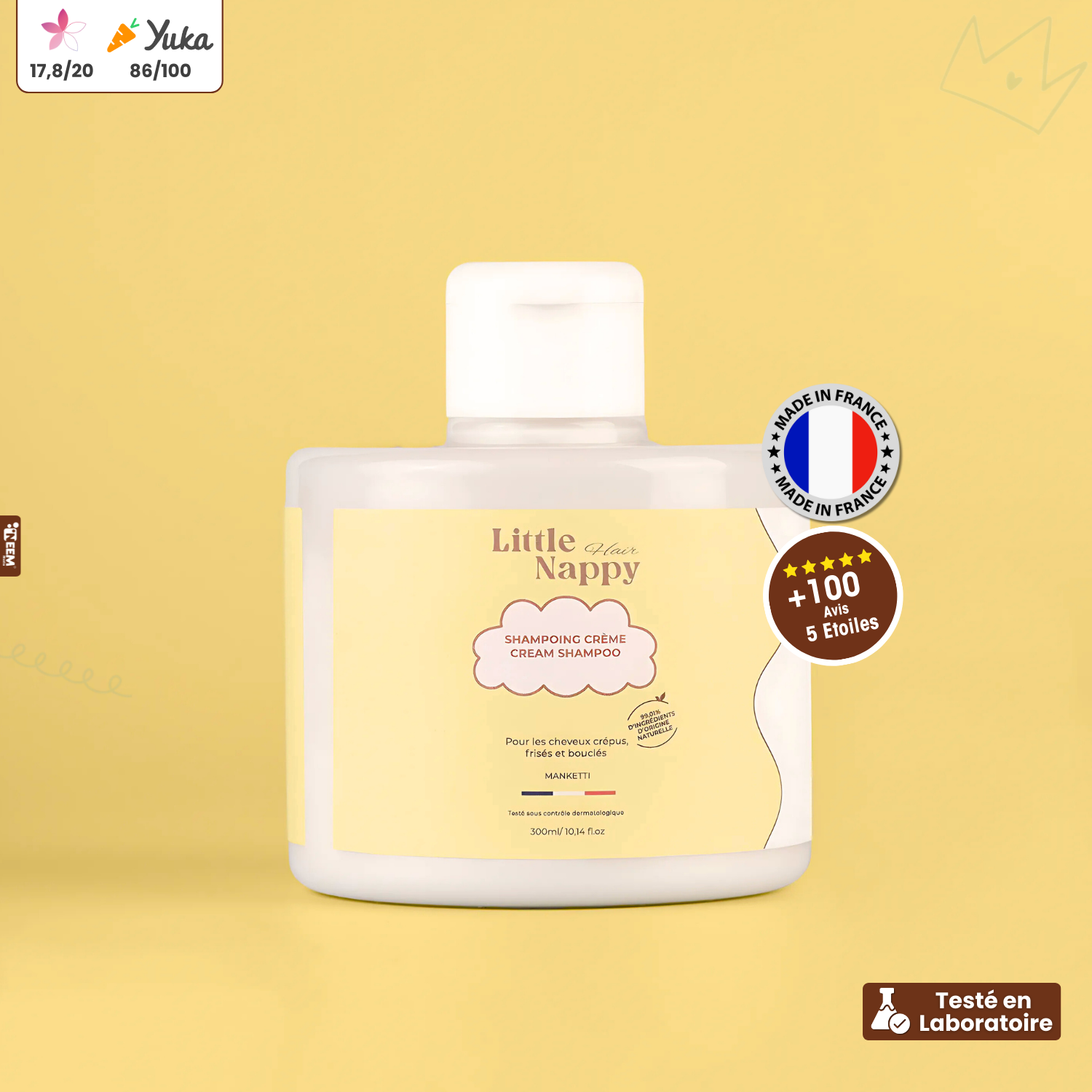 Shampoing Little Nappy Hair -300ML Littlenappyhair