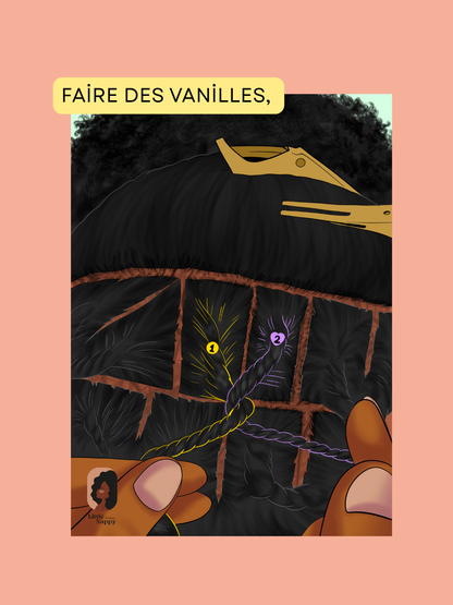 J'apprends à TRESSER, FAIRE DES VANILLES & NATTES COLLÉES de 7 à 12 ans -Tutoriels coiffures cheveux afro Little Nappy Hair: Little Nappy Hair Littlenappyhair