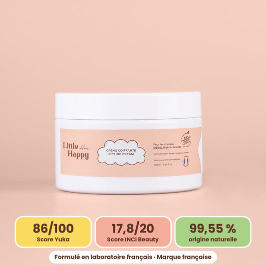 Crème coiffante enfant – scores Yuka et INCI Beauty